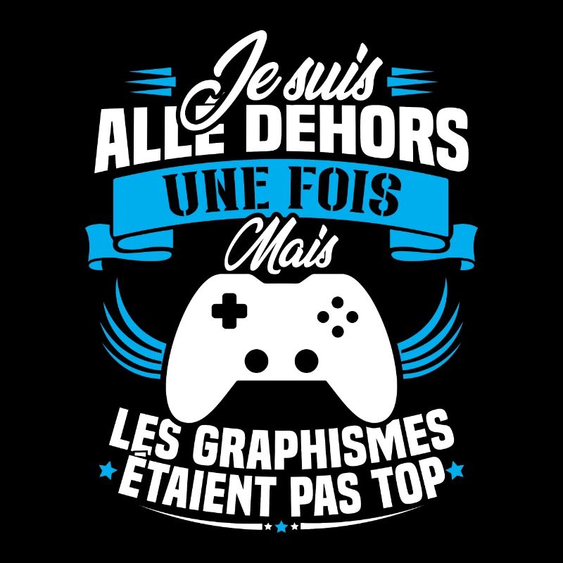 Humour cadeau console graphisme jeux vidéo