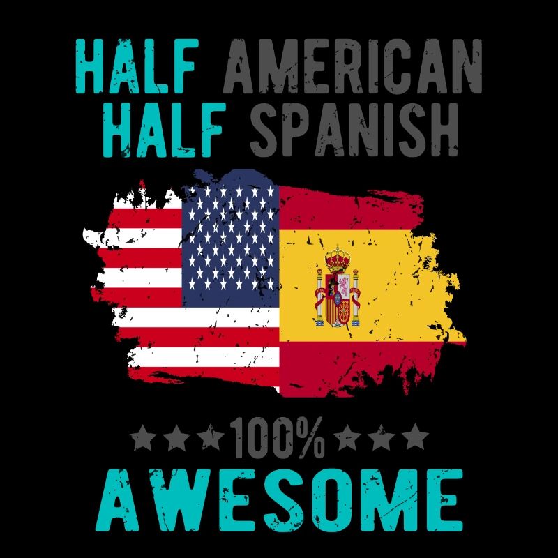 Moitié américain moitié espagnol