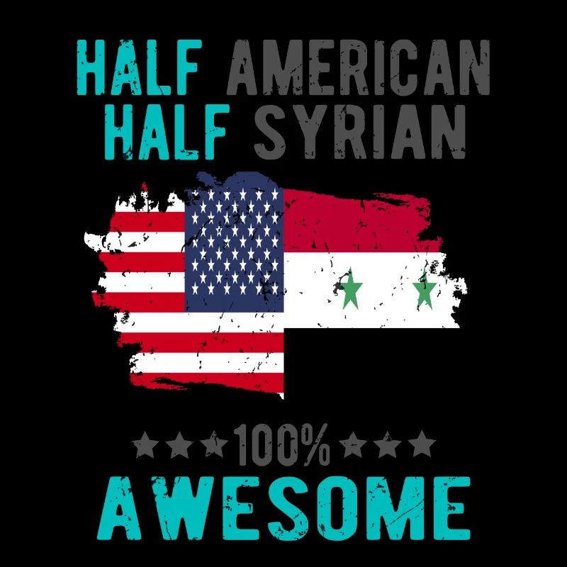 Moitié américain moitié syrien