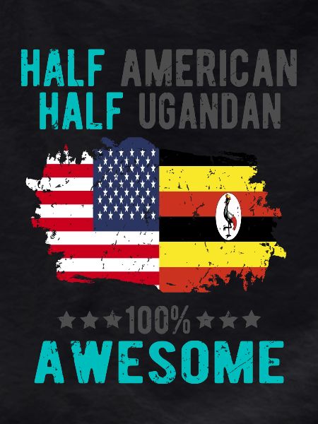 Half American Half Ugandan