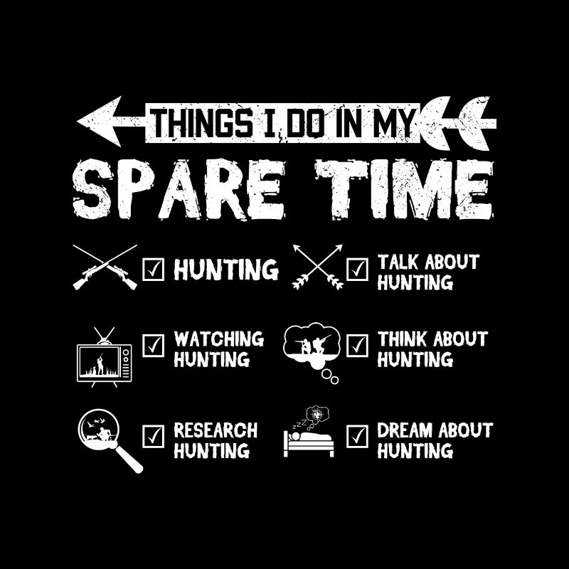 Ce que je fais pendant mon temps libre à la chasse