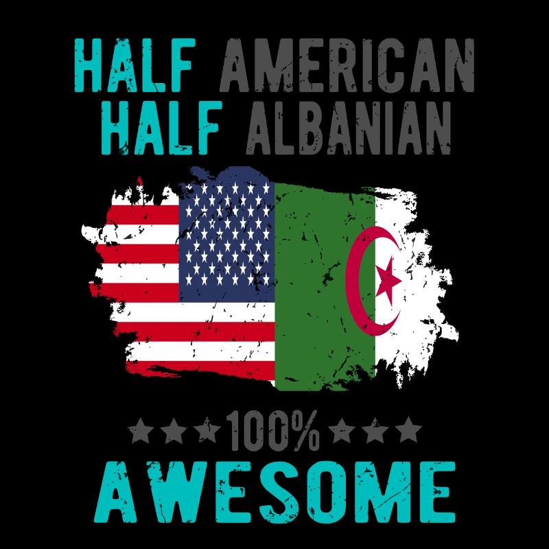 Half American Half Albanian