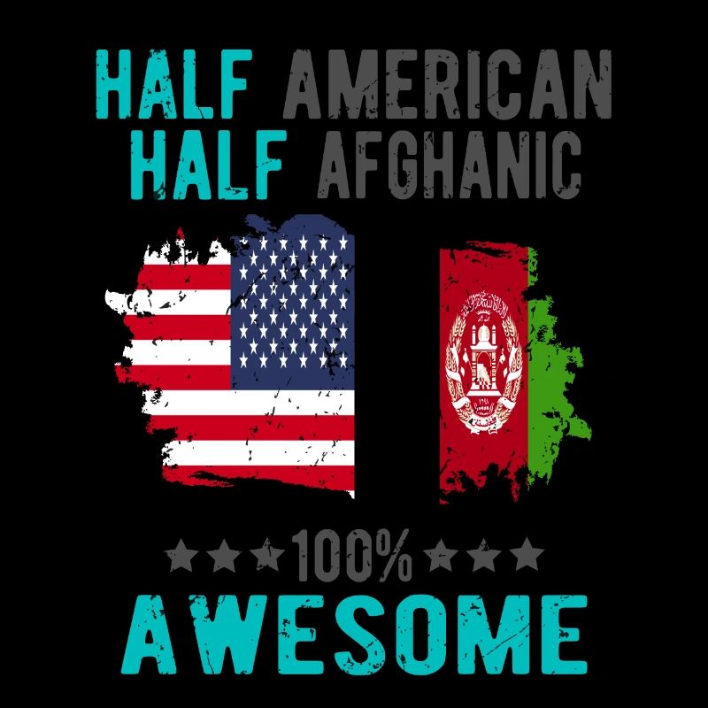 Half American, half Afghan