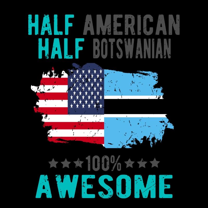 Half American Half Batswana