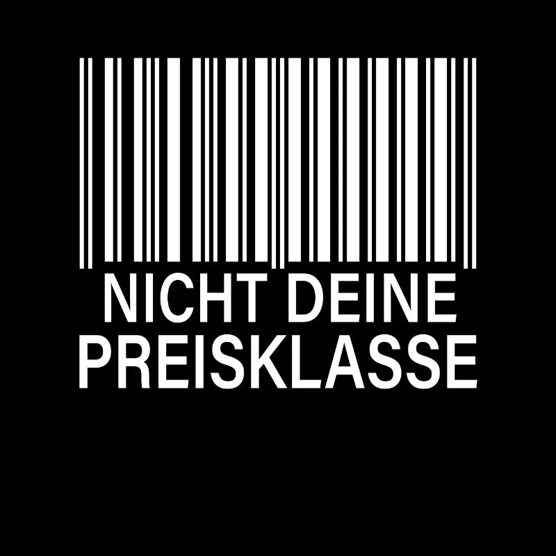 Nicht Deine Preisklasse Barcode Nicht Deine Liga