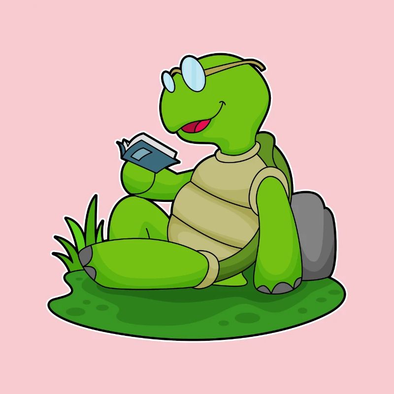 Turtle Read Book