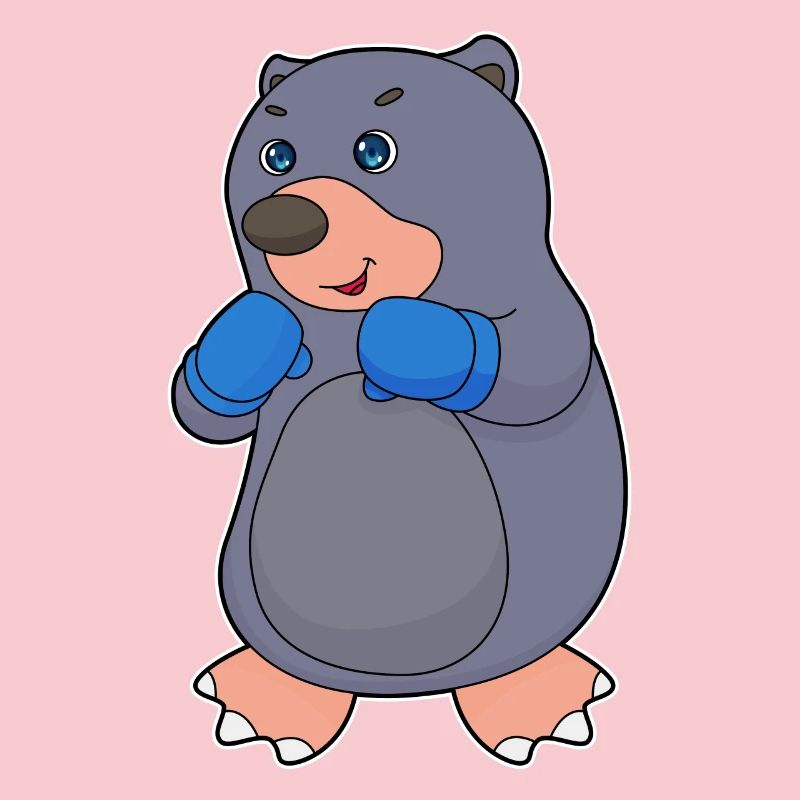 Mole Boxing Boxer Boxing Gloves