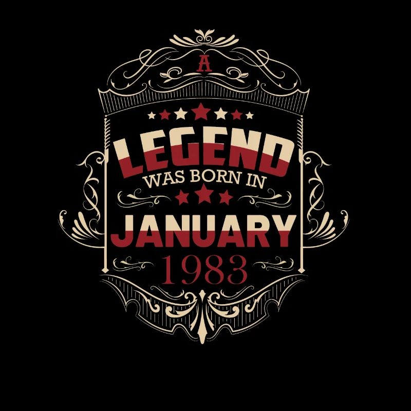 A legend was born in January 1983