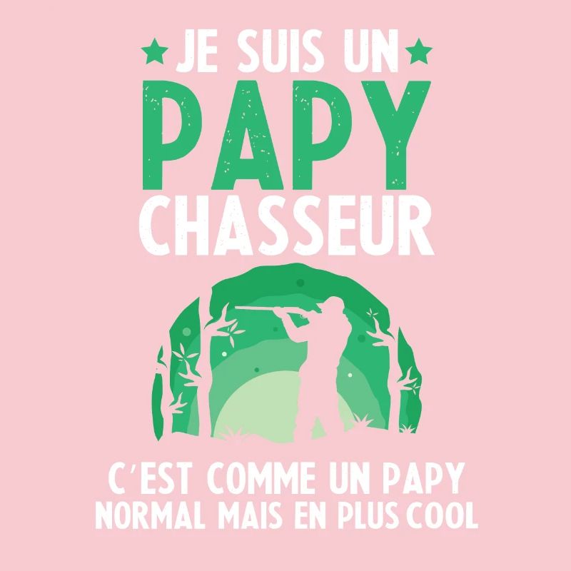 Papy chasseur comme un papy normal mais plus cool