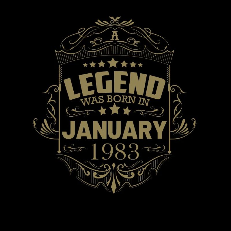A legend was born in January 1983