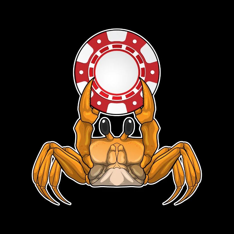 Crab Poker Poker Chips