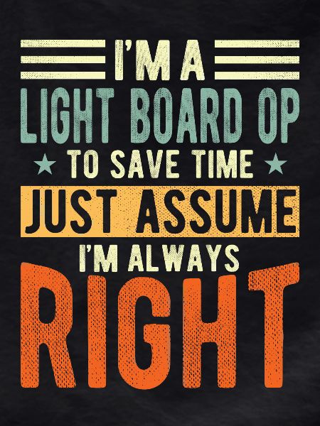 Light Board Op