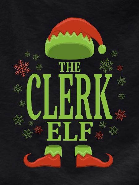 Clerk Christmas Elf