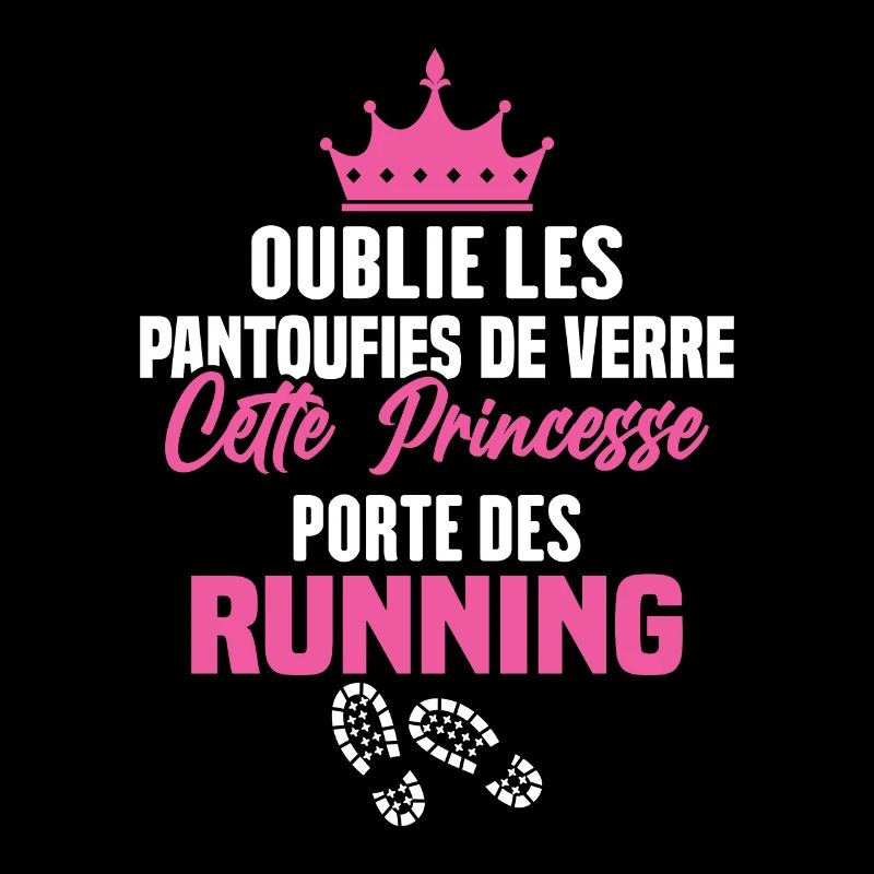 Cette princesse porte des running