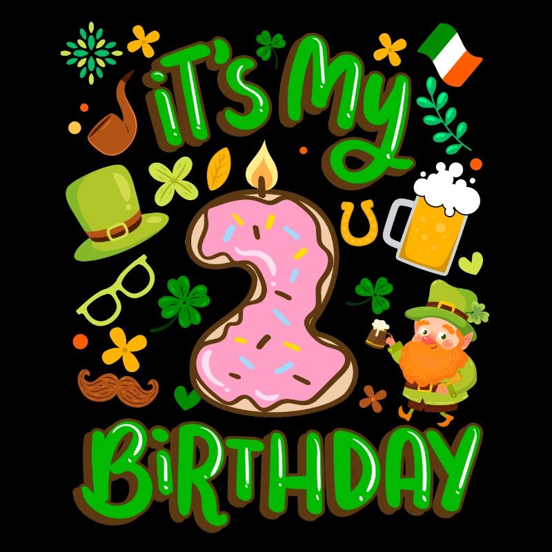 C’est mon beignet de vacances de 2 anniversaires.