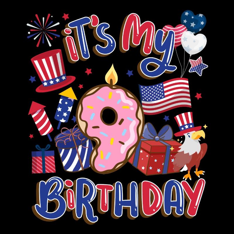 It's my 9th birthday Eagle July 4th