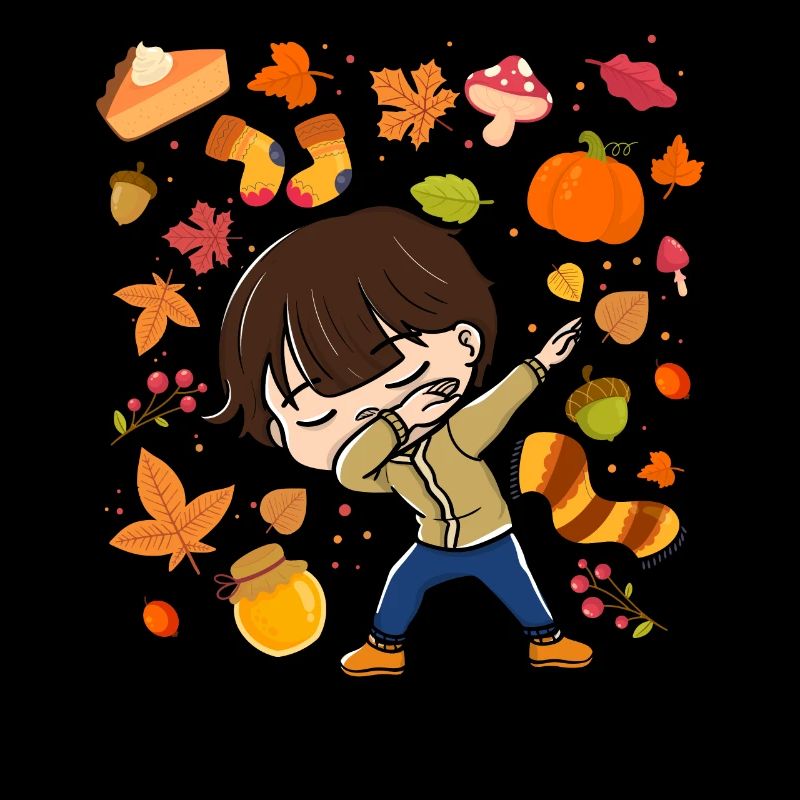 Dabs Young Automne Maple Pumpkin Saison d’automne