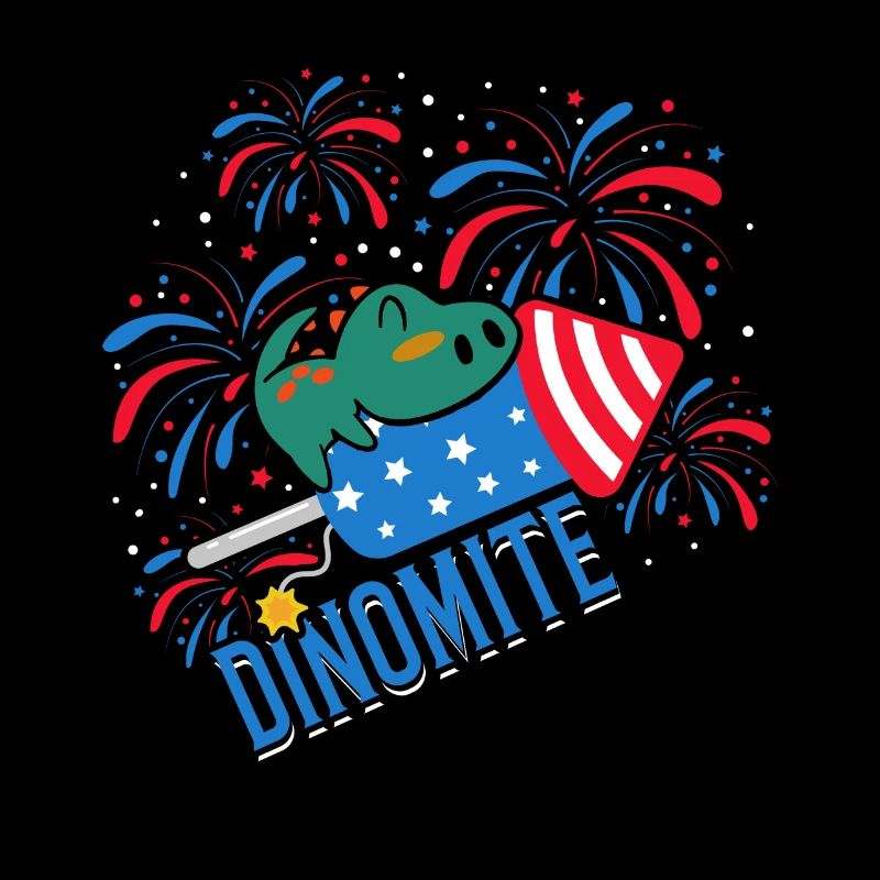 Dinomite Feuerwerkskörper 4. Juli Dinosaurier