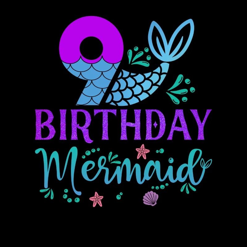 9. Geburtstag Meerjungfrau