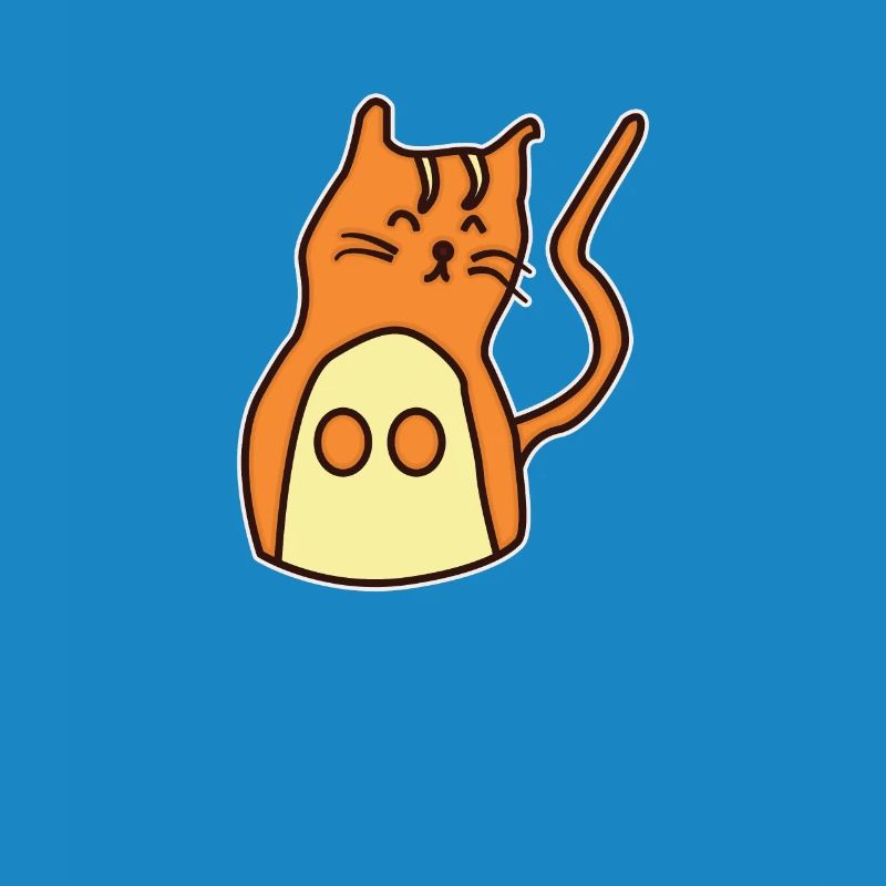 Chat dessiné à la main