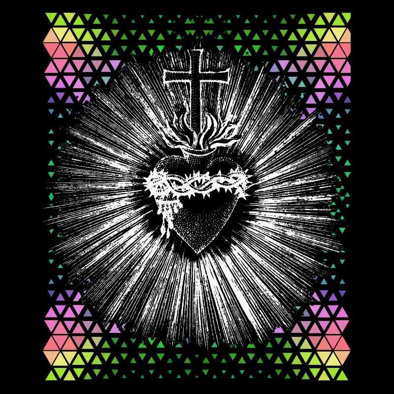 Christlich, Jesus Christus, blutendes Herz