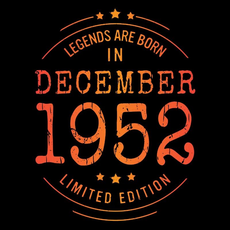 Anniversaire Décembre 1952 Edition Limitée Millésime