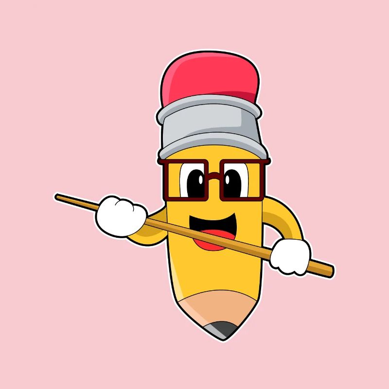 Bleistift Lehrer Pointer