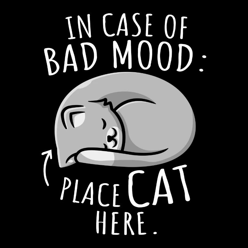 Place cats here in a bad mood