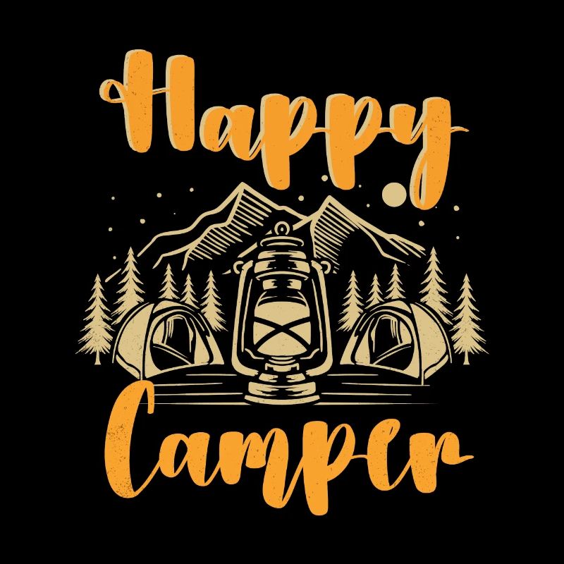 Fun Camping Randonnée Amoureux Cadeau Heureux