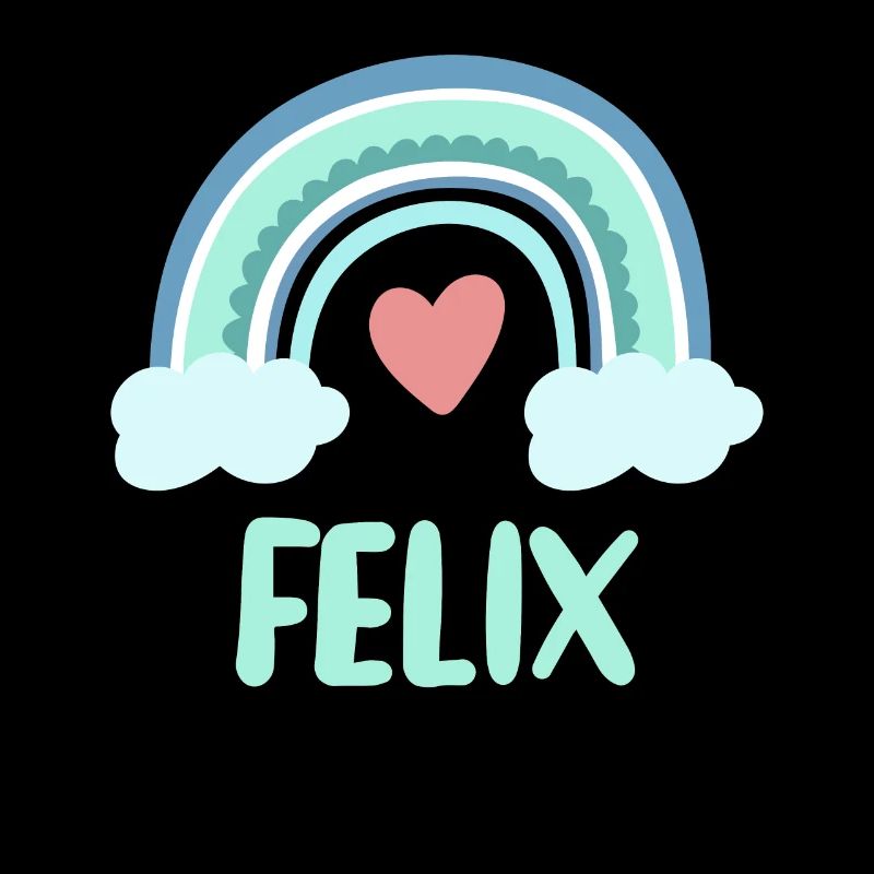 Felix Name Rainbow Baby