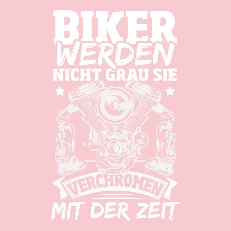 Biker Werden Nicht Grau Sie Verchromen Mit Der
