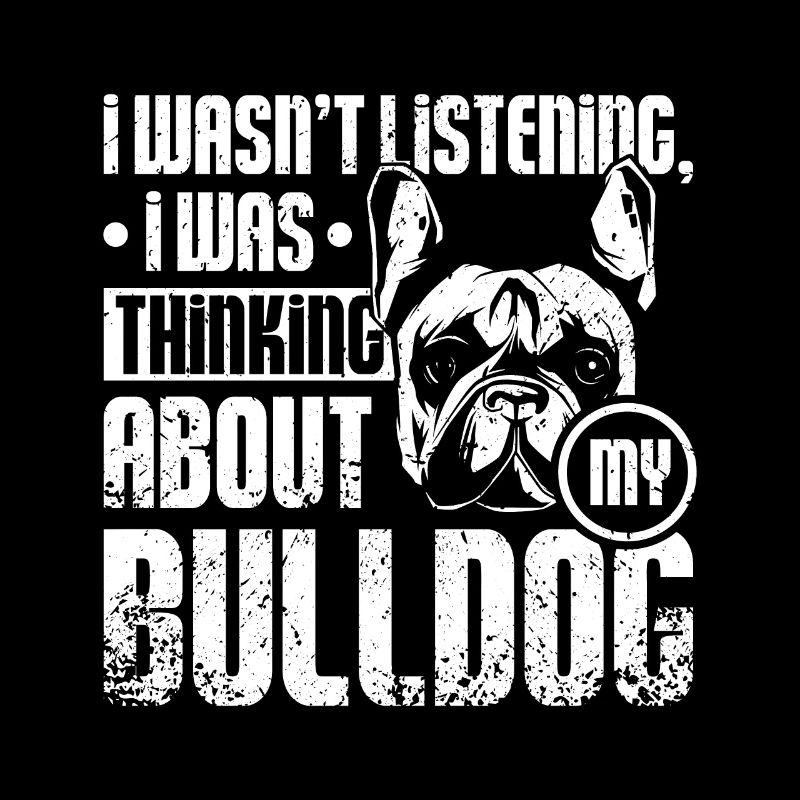 Je pensais à mon français bouledogue