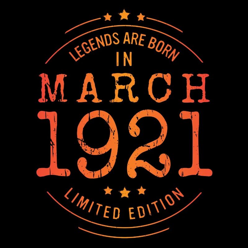 Anniversaire Mars 1921 Edition Limitée Millésime