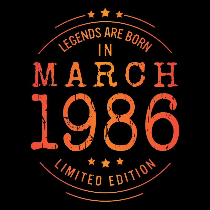 Anniversaire Mars 1986 Edition Limitée Millésime