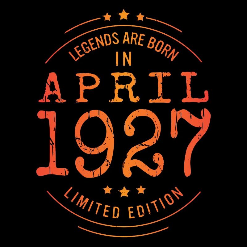 Anniversaire Avril 1927 Edition Limitée Millésime