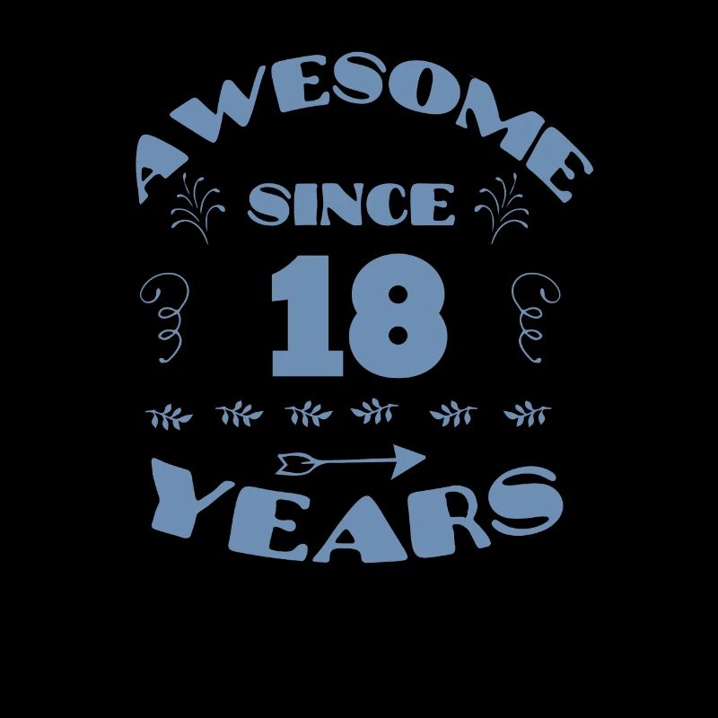 Awesome seit 18 Jahren Geschenke zum 18.