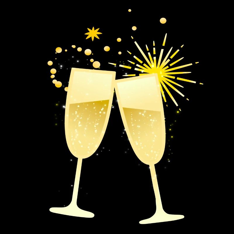Cheers! Glasses Illustration