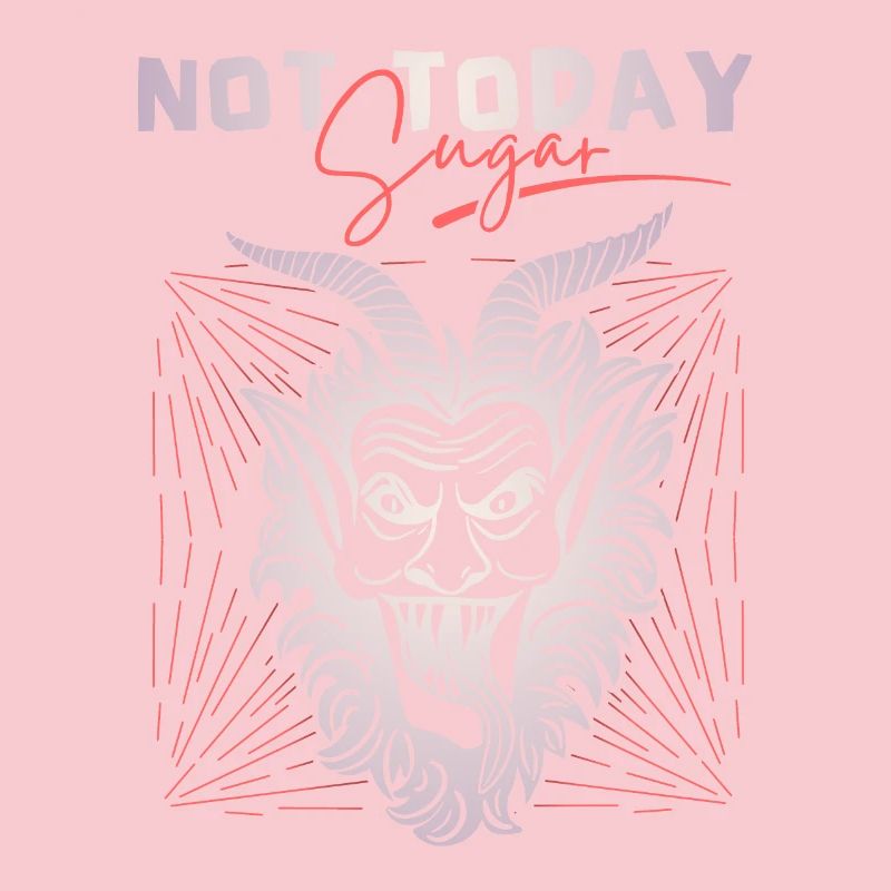 Devil-Devil, funny saying Not-Today-Satan