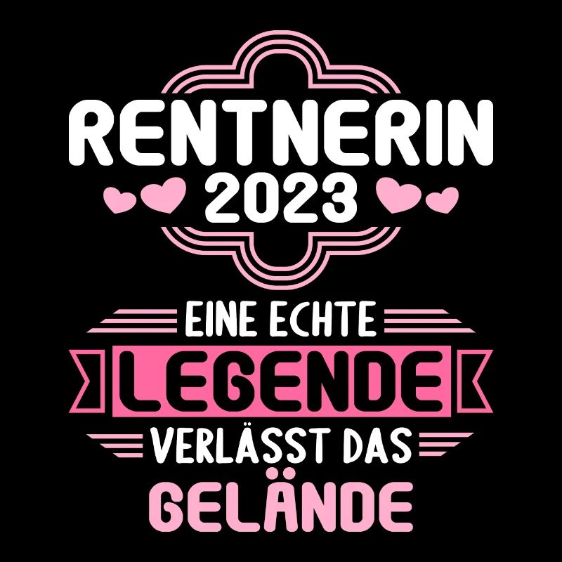 Rente Ruhestand Abschied Rentnerin 2023
