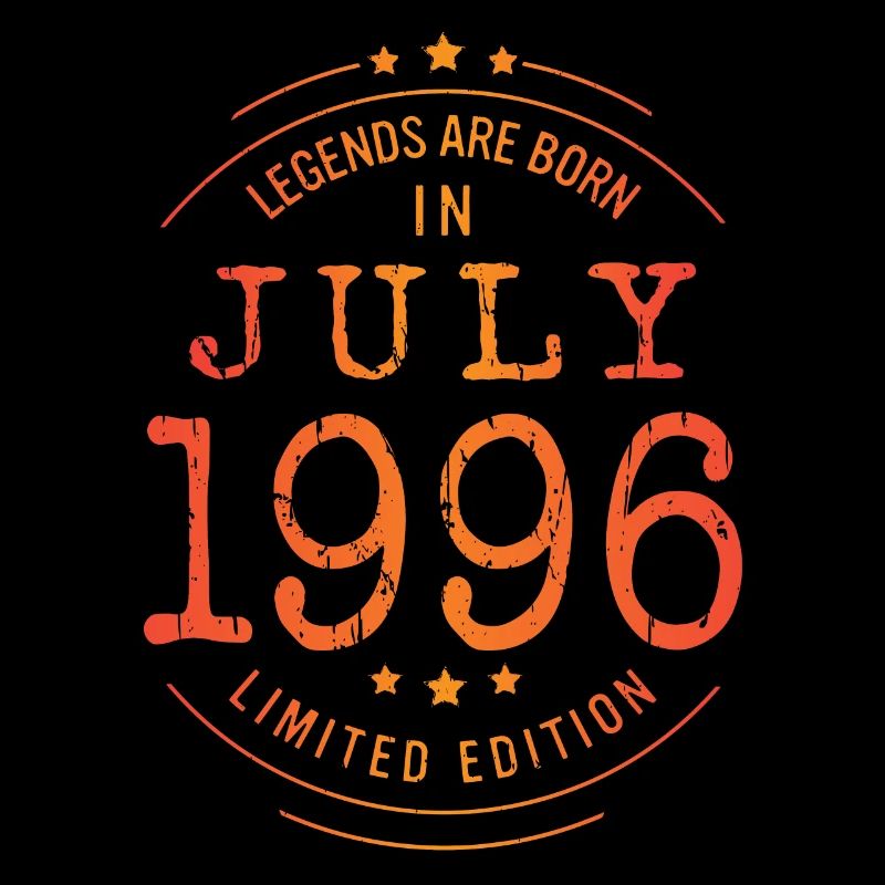 Geburtstag Juli 1996 Limited Edition Vintage
