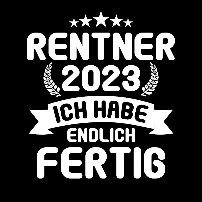 Rente 2023 Ruhestand Abschied Rentner 2023