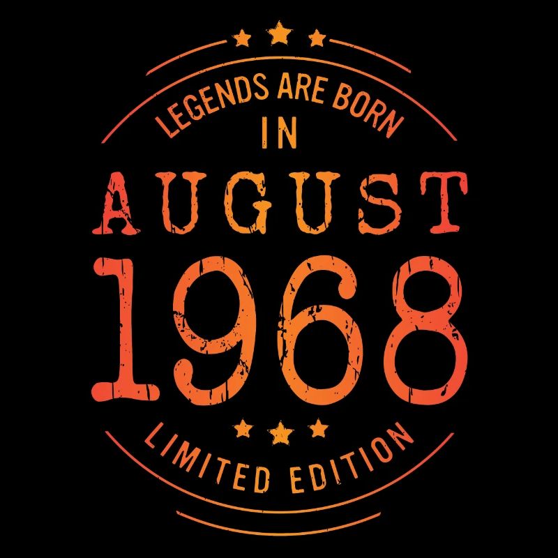 Anniversaire Août 1968 Edition Limitée Millésime