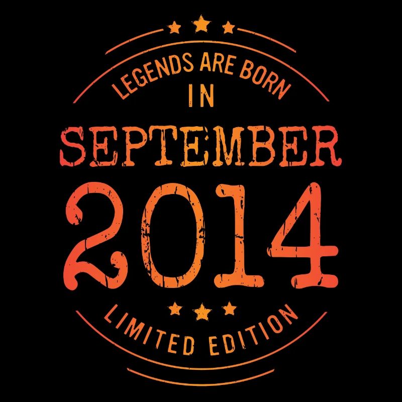 Geburtstag September 2014 Limited Edition Vintage