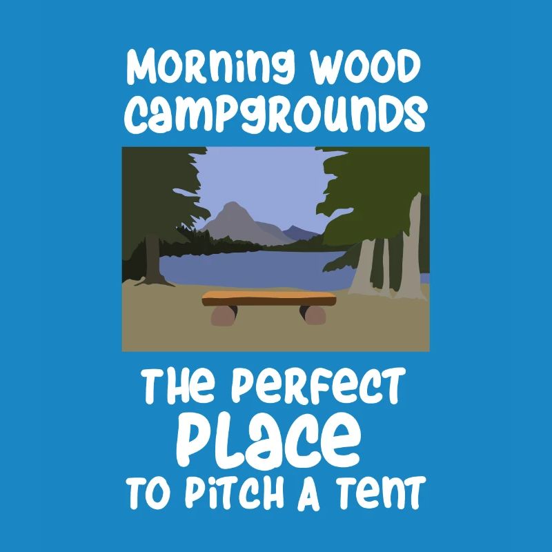 Camping slogan camping