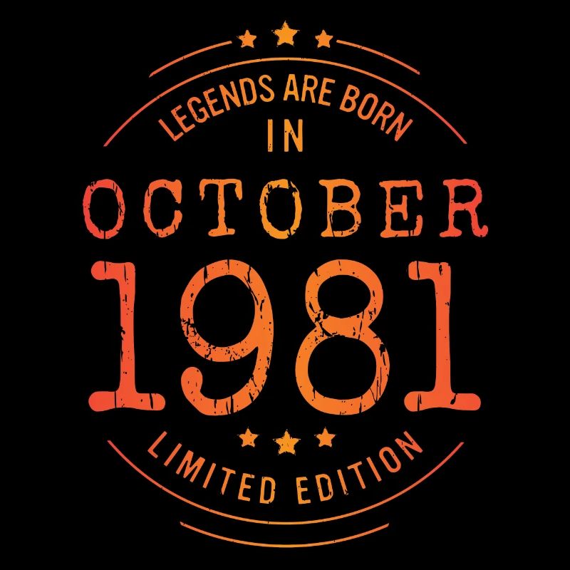 Anniversaire Octobre 1981 Edition Limitée Millésime