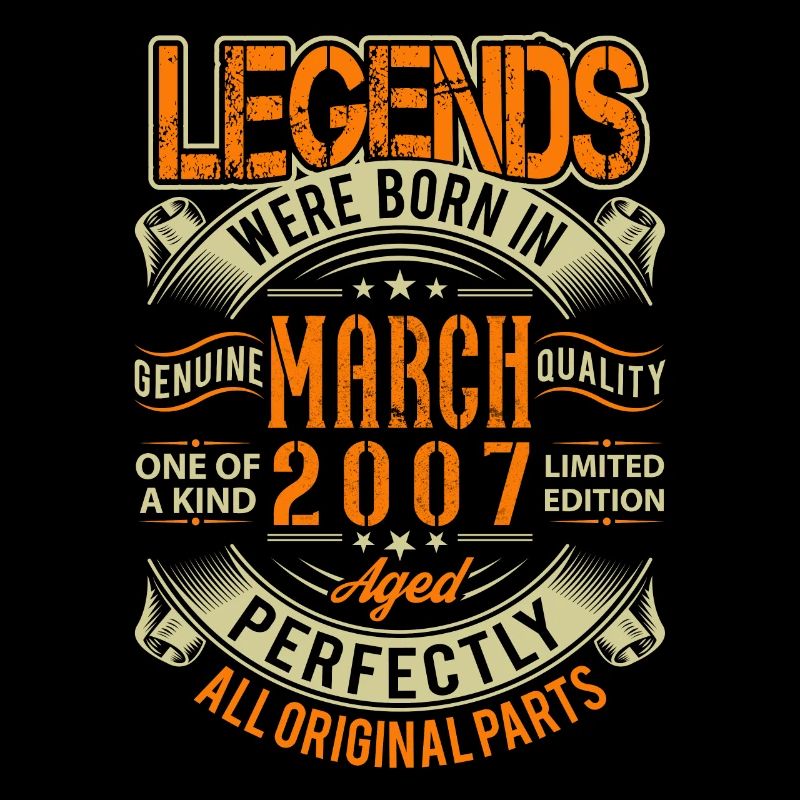 2007 March Birthday Legend