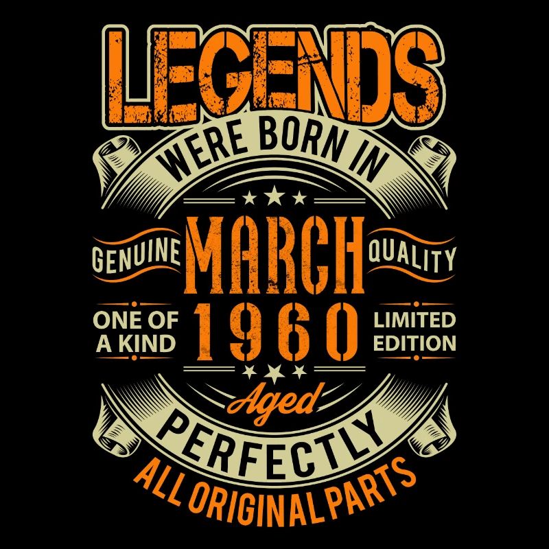 1960 Mars Anniversaire Légende