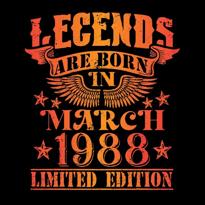 Anniversaire Mars 1988 Edition Limitée Millésime