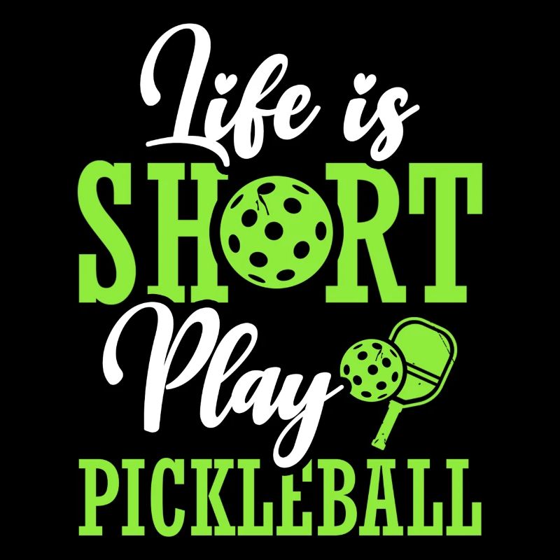 La vie est courte Pickleball Playing Paddle