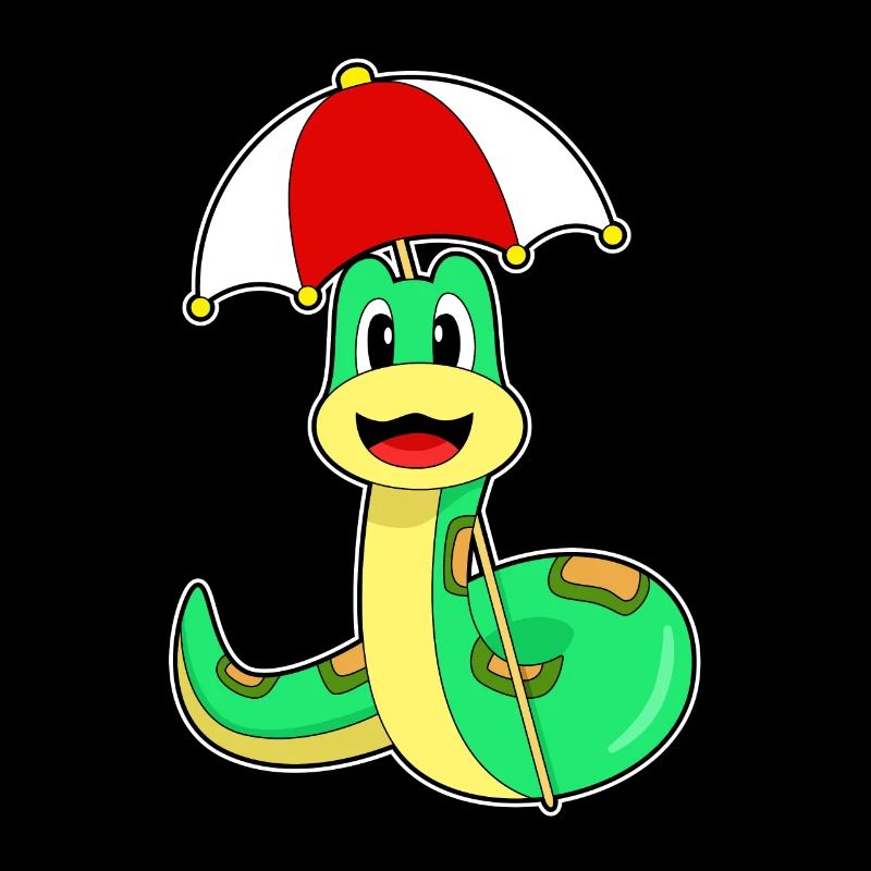 Parapluie serpent